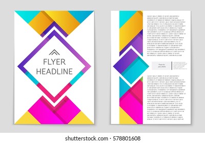 Abstract vector layout background set. For art template design, list, front page, mockup brochure theme style, banner, idea, cover, booklet, print, flyer, book, blank, card, ad, sign, sheet,, a4.