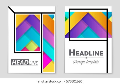 Abstract vector layout background set. For art template design, list, front page, mockup brochure theme style, banner, idea, cover, booklet, print, flyer, book, blank, card, ad, sign, sheet,, a4.