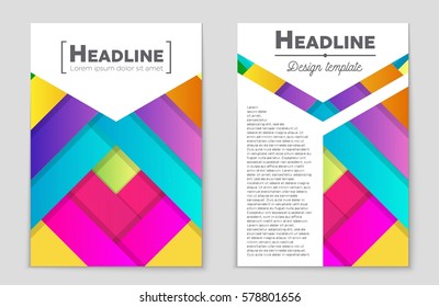 Abstract vector layout background set. For art template design, list, front page, mockup brochure theme style, banner, idea, cover, booklet, print, flyer, book, blank, card, ad, sign, sheet,, a4.