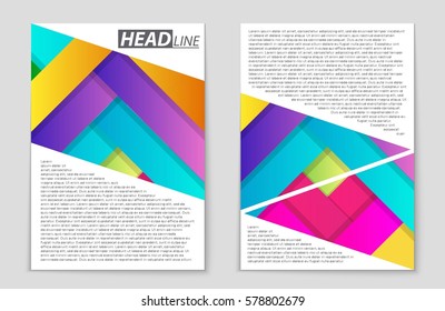 Abstract vector layout background set. For art template design, list, front page, mockup brochure theme style, banner, idea, cover, booklet, print, flyer, book, blank, card, ad, sign, sheet,, a4.