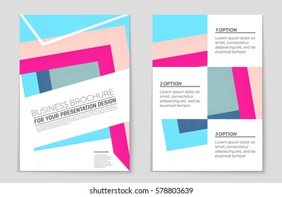 Abstract vector layout background set. For art template design, list, front page, mockup brochure theme style, banner, idea, cover, booklet, print, flyer, book, blank, card, ad, sign, sheet,, a4.