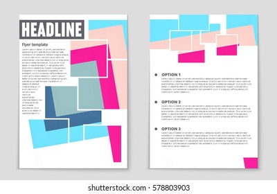 Abstract vector layout background set. For art template design, list, front page, mockup brochure theme style, banner, idea, cover, booklet, print, flyer, book, blank, card, ad, sign, sheet,, a4.