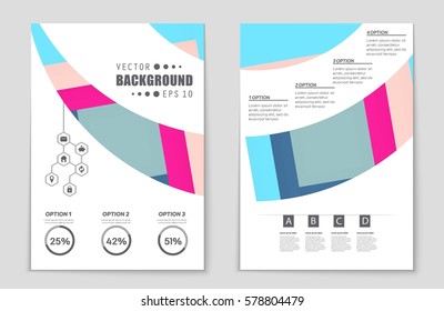 Abstract vector layout background set. For art template design, list, front page, mockup brochure theme style, banner, idea, cover, booklet, print, flyer, book, blank, card, ad, sign, sheet,, a4.