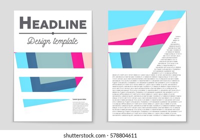 Abstract vector layout background set. For art template design, list, front page, mockup brochure theme style, banner, idea, cover, booklet, print, flyer, book, blank, card, ad, sign, sheet,, a4.