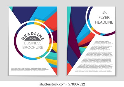 Abstract vector layout background set. For art template design, list, front page, mockup brochure theme style, banner, idea, cover, booklet, print, flyer, book, blank, card, ad, sign, sheet,, a4.