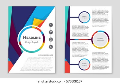 Abstract vector layout background set. For art template design, list, front page, mockup brochure theme style, banner, idea, cover, booklet, print, flyer, book, blank, card, ad, sign, sheet,, a4.