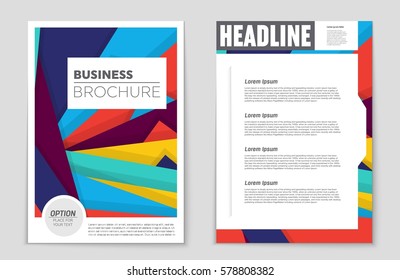 Abstract vector layout background set. For art template design, list, front page, mockup brochure theme style, banner, idea, cover, booklet, print, flyer, book, blank, card, ad, sign, sheet,, a4.