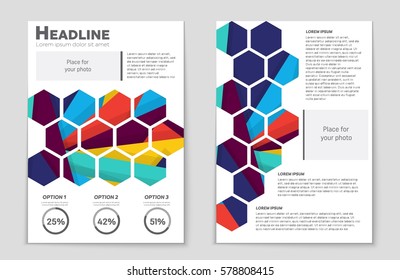 Abstract vector layout background set. For art template design, list, front page, mockup brochure theme style, banner, idea, cover, booklet, print, flyer, book, blank, card, ad, sign, sheet,, a4.