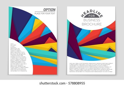Abstract vector layout background set. For art template design, list, front page, mockup brochure theme style, banner, idea, cover, booklet, print, flyer, book, blank, card, ad, sign, sheet,, a4.