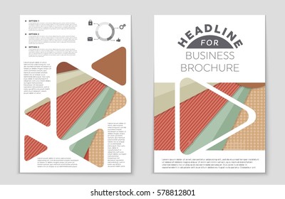 Abstract vector layout background set. For art template design, list, front page, mockup brochure theme style, banner, idea, cover, booklet, print, flyer, book, blank, card, ad, sign, sheet,, a4.