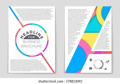 Abstract vector layout background set. For art template design, list, front page, mockup brochure theme style, banner, idea, cover, booklet, print, flyer, book, blank, card, ad, sign, sheet,, a4.