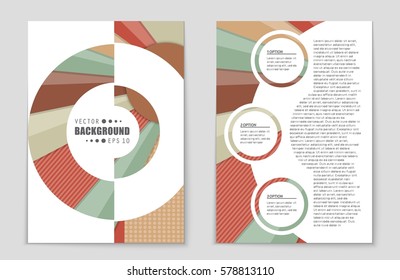 Abstract vector layout background set. For art template design, list, front page, mockup brochure theme style, banner, idea, cover, booklet, print, flyer, book, blank, card, ad, sign, sheet,, a4.