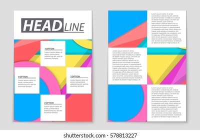 Abstract vector layout background set. For art template design, list, front page, mockup brochure theme style, banner, idea, cover, booklet, print, flyer, book, blank, card, ad, sign, sheet,, a4.