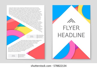 Abstract vector layout background set. For art template design, list, front page, mockup brochure theme style, banner, idea, cover, booklet, print, flyer, book, blank, card, ad, sign, sheet,, a4.