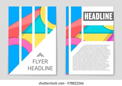 Abstract vector layout background set. For art template design, list, front page, mockup brochure theme style, banner, idea, cover, booklet, print, flyer, book, blank, card, ad, sign, sheet,, a4.