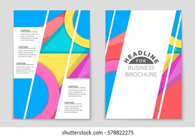 Abstract vector layout background set. For art template design, list, front page, mockup brochure theme style, banner, idea, cover, booklet, print, flyer, book, blank, card, ad, sign, sheet,, a4.