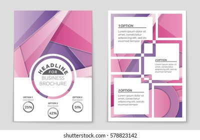 Abstract vector layout background set. For art template design, list, front page, mockup brochure theme style, banner, idea, cover, booklet, print, flyer, book, blank, card, ad, sign, sheet,, a4.