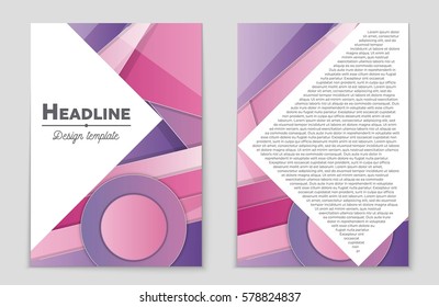 Abstract vector layout background set. For art template design, list, front page, mockup brochure theme style, banner, idea, cover, booklet, print, flyer, book, blank, card, ad, sign, sheet,, a4.