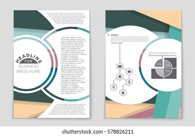 Abstract vector layout background set. For art template design, list, front page, mockup brochure theme style, banner, idea, cover, booklet, print, flyer, book, blank, card, ad, sign, sheet,, a4.
