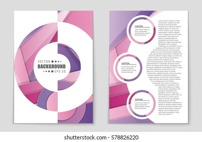 Abstract vector layout background set. For art template design, list, front page, mockup brochure theme style, banner, idea, cover, booklet, print, flyer, book, blank, card, ad, sign, sheet,, a4.