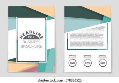 Abstract vector layout background set. For art template design, list, front page, mockup brochure theme style, banner, idea, cover, booklet, print, flyer, book, blank, card, ad, sign, sheet,, a4.