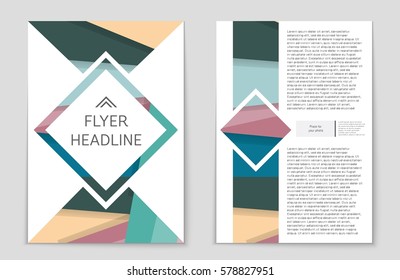 Abstract vector layout background set. For art template design, list, front page, mockup brochure theme style, banner, idea, cover, booklet, print, flyer, book, blank, card, ad, sign, sheet,, a4.