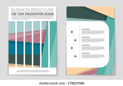 Abstract vector layout background set. For art template design, list, front page, mockup brochure theme style, banner, idea, cover, booklet, print, flyer, book, blank, card, ad, sign, sheet,, a4.