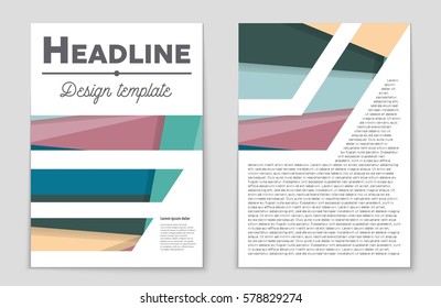 Abstract vector layout background set. For art template design, list, front page, mockup brochure theme style, banner, idea, cover, booklet, print, flyer, book, blank, card, ad, sign, sheet,, a4.