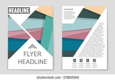 Abstract vector layout background set. For art template design, list, front page, mockup brochure theme style, banner, idea, cover, booklet, print, flyer, book, blank, card, ad, sign, sheet,, a4.