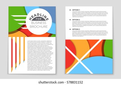 Abstract vector layout background set. For art template design, list, front page, mockup brochure theme style, banner, idea, cover, booklet, print, flyer, book, blank, card, ad, sign, sheet,, a4.