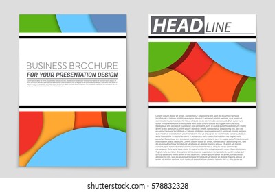 Abstract vector layout background set. For art template design, list, front page, mockup brochure theme style, banner, idea, cover, booklet, print, flyer, book, blank, card, ad, sign, sheet,, a4.