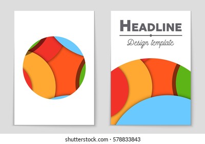 Abstract vector layout background set. For art template design, list, front page, mockup brochure theme style, banner, idea, cover, booklet, print, flyer, book, blank, card, ad, sign, sheet,, a4.