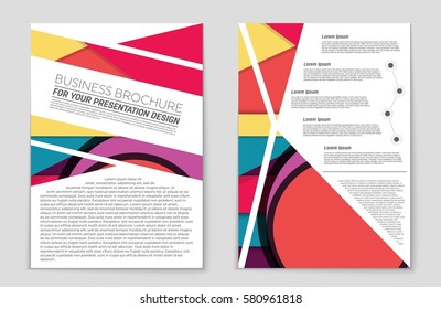 Abstract vector layout background set. For art template design, list, front page, mockup brochure theme style, banner, idea, cover, booklet, print, flyer, book, blank, card, ad, sign, sheet,, a4.
