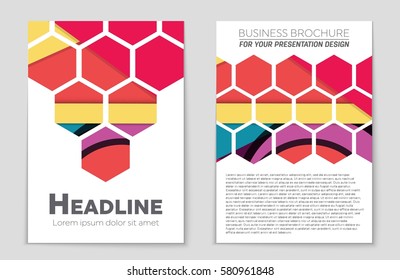 Abstract vector layout background set. For art template design, list, front page, mockup brochure theme style, banner, idea, cover, booklet, print, flyer, book, blank, card, ad, sign, sheet,, a4.