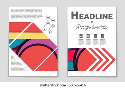 Abstract vector layout background set. For art template design, list, front page, mockup brochure theme style, banner, idea, cover, booklet, print, flyer, book, blank, card, ad, sign, sheet,, a4.