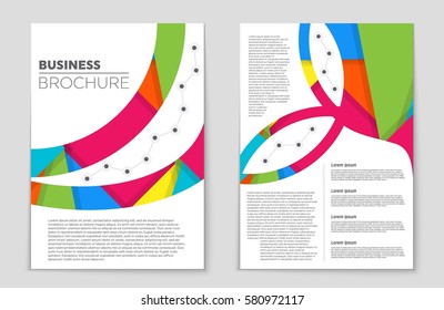 Abstract vector layout background set. For art template design, list, front page, mockup brochure theme style, banner, idea, cover, booklet, print, flyer, book, blank, card, ad, sign, sheet,, a4.