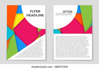 Abstract vector layout background set. For art template design, list, front page, mockup brochure theme style, banner, idea, cover, booklet, print, flyer, book, blank, card, ad, sign, sheet,, a4.