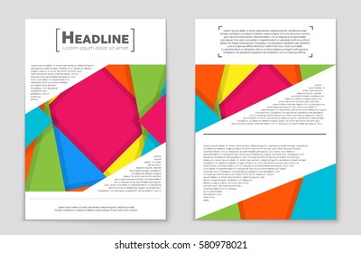 Abstract vector layout background set. For art template design, list, front page, mockup brochure theme style, banner, idea, cover, booklet, print, flyer, book, blank, card, ad, sign, sheet,, a4.