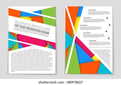 Abstract vector layout background set. For art template design, list, front page, mockup brochure theme style, banner, idea, cover, booklet, print, flyer, book, blank, card, ad, sign, sheet,, a4.
