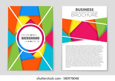 Abstract vector layout background set. For art template design, list, front page, mockup brochure theme style, banner, idea, cover, booklet, print, flyer, book, blank, card, ad, sign, sheet,, a4.