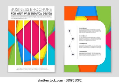 Abstract vector layout background set. For art template design, list, front page, mockup brochure theme style, banner, idea, cover, booklet, print, flyer, book, blank, card, ad, sign, sheet,, a4.