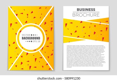 Abstract vector layout background set. For art template design, list, front page, mockup brochure theme style, banner, idea, cover, booklet, print, flyer, book, blank, card, ad, sign, sheet,, a4.