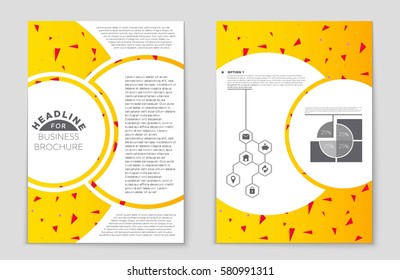 Abstract vector layout background set. For art template design, list, front page, mockup brochure theme style, banner, idea, cover, booklet, print, flyer, book, blank, card, ad, sign, sheet,, a4.