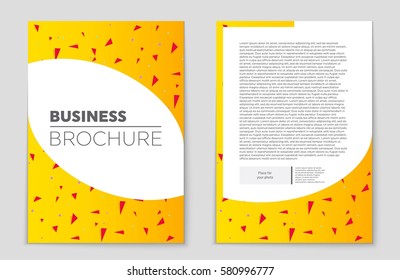 Abstract vector layout background set. For art template design, list, front page, mockup brochure theme style, banner, idea, cover, booklet, print, flyer, book, blank, card, ad, sign, sheet,, a4.