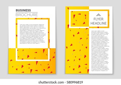 Abstract vector layout background set. For art template design, list, front page, mockup brochure theme style, banner, idea, cover, booklet, print, flyer, book, blank, card, ad, sign, sheet,, a4.