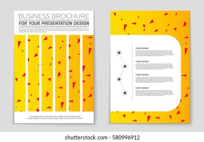 Abstract vector layout background set. For art template design, list, front page, mockup brochure theme style, banner, idea, cover, booklet, print, flyer, book, blank, card, ad, sign, sheet,, a4.