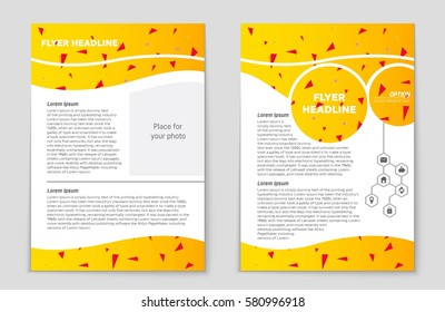 Abstract vector layout background set. For art template design, list, front page, mockup brochure theme style, banner, idea, cover, booklet, print, flyer, book, blank, card, ad, sign, sheet,, a4.