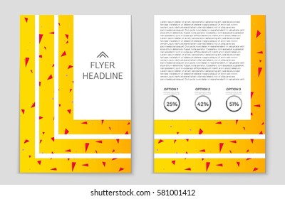 Abstract vector layout background set. For art template design, list, front page, mockup brochure theme style, banner, idea, cover, booklet, print, flyer, book, blank, card, ad, sign, sheet,, a4.