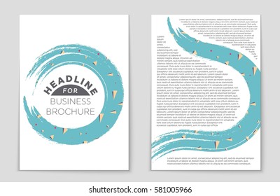 Abstract vector layout background set. For art template design, list, front page, mockup brochure theme style, banner, idea, cover, booklet, print, flyer, book, blank, card, ad, sign, sheet,, a4.