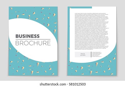 Abstract vector layout background set. For art template design, list, front page, mockup brochure theme style, banner, idea, cover, booklet, print, flyer, book, blank, card, ad, sign, sheet,, a4.